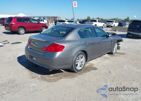 2010 Infiniti G37 z USA, uszkodzony, nr VIN JN1CV6AP7AM404746